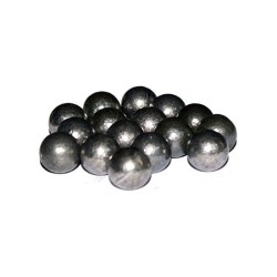 Balles rondes HN calibre 375 ou 95.25 mm pour calibre 36.40 paquet de 200 plombs.