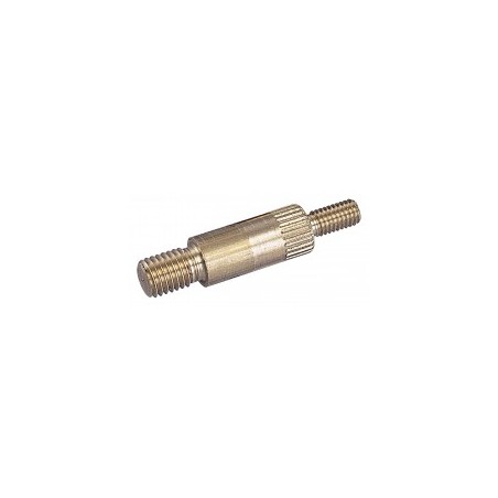 Réduction en laiton avec filetage (MALE) métrique et américain 5 M/A 10-32.Corps du tube 7.39mm de diamètre.