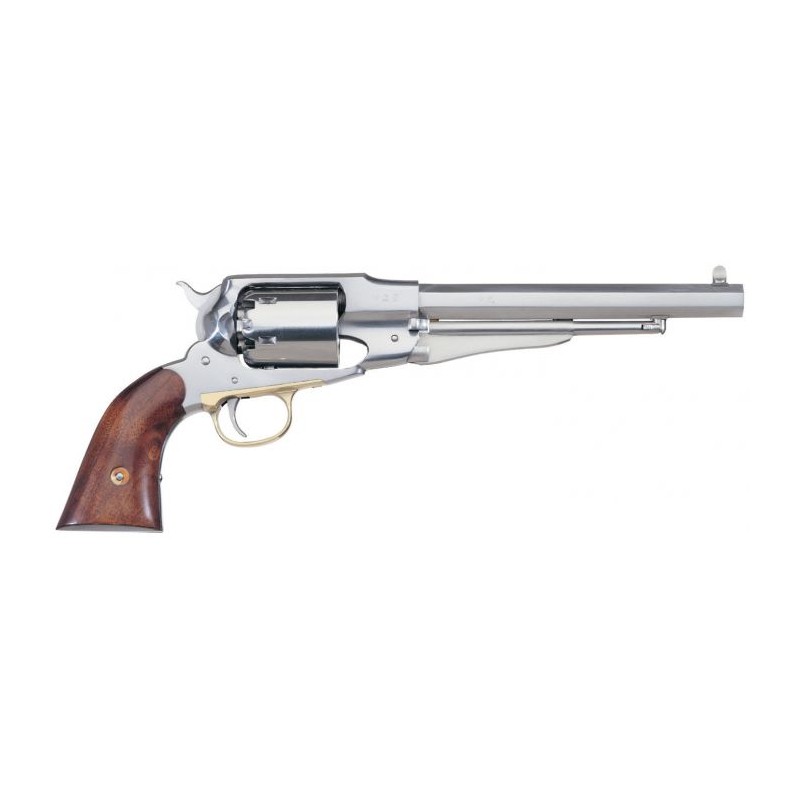 Revolver Uberti Remington inox canon 8"   calibre 44. 6 coups.