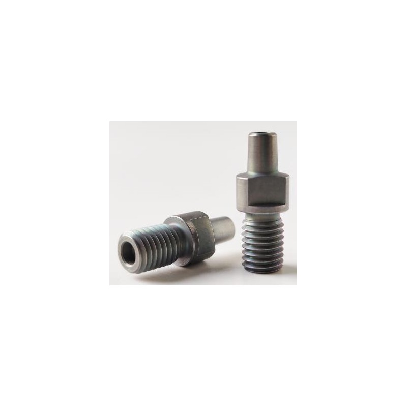 Cheminée en inox 416 durci pour Bristlen  de PEDERSOLI 250x28, allumage 0.7mm,Longueur filetage 9 mm.