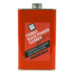 Black powder solvent poudre noire Parker hale, 500 ml