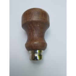 Poignée bois pour baguette de chargement ou de nettoyage.Diamètre int. 7.80 mm