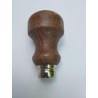 Poignée bois pour baguette de chargement ou de nettoyage.Diamètre int. 7.80 mm