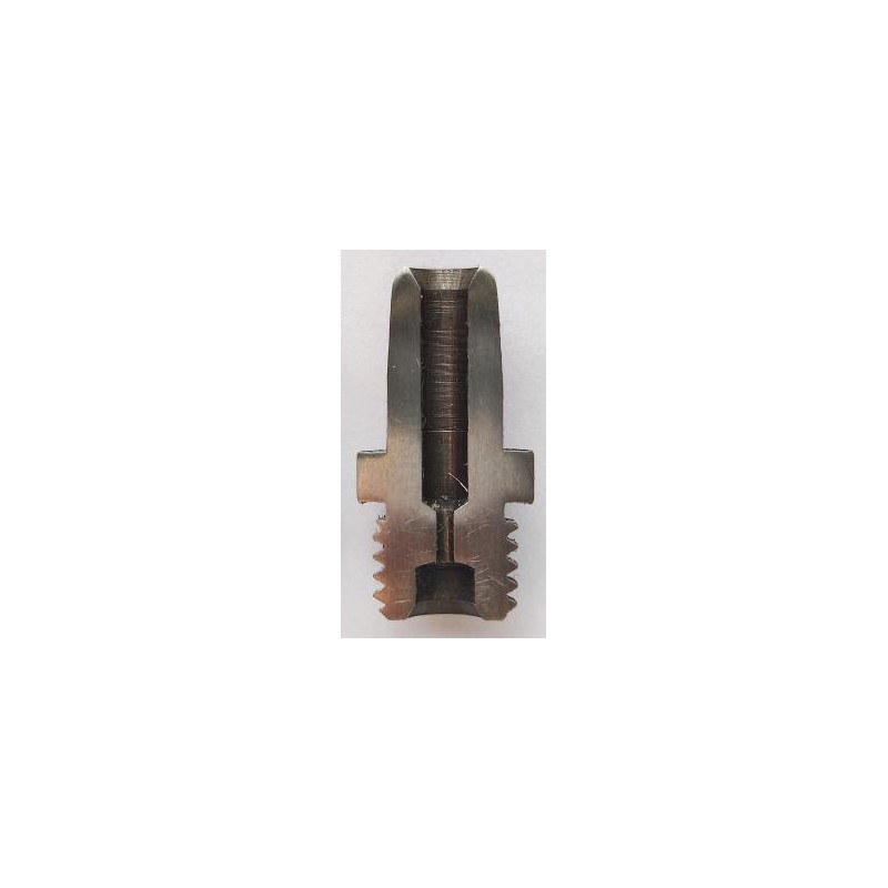Cheminée    250x28 en inox trempé.   Pour Amorces  4 ailettes.Pour  Gibbs,Tryon, Alamo,Kentucky,Mortimer.