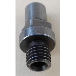 Cheminée    250x28 en inox trempé.   Pour Amorces  4 ailettes.Pour  Gibbs,Tryon, Alamo ,Kentucky  de Pedersoli.