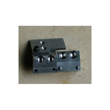 Moule Hensel neuf double ,diamètre 330 " ou 8.38 mm.