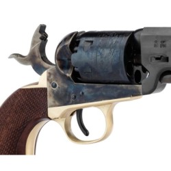 USA 185 136 revolver PEDERSOLI Colt navy1851 calibre 36.Poids 1.22.,canon 19 cm, longueur 33 cm pas 1.21.