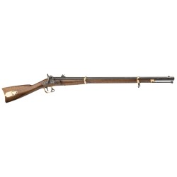 1863 mousquet Zouave Match Chiappa calibre 58, canon 83.1 cm poids 3.600 kg 7 rayures pas de 172.7 cm.