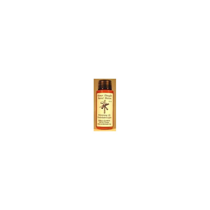 Barrel Brown,produit à bronzer les canons en marron. Bidon de 100 ml