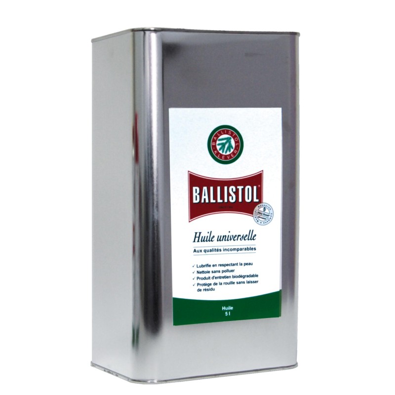 Huile Ballistol par 5 litres. Soit 21.20  le litre